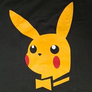 New Playboy Pikachu Pokemon Shirt Anime Tee